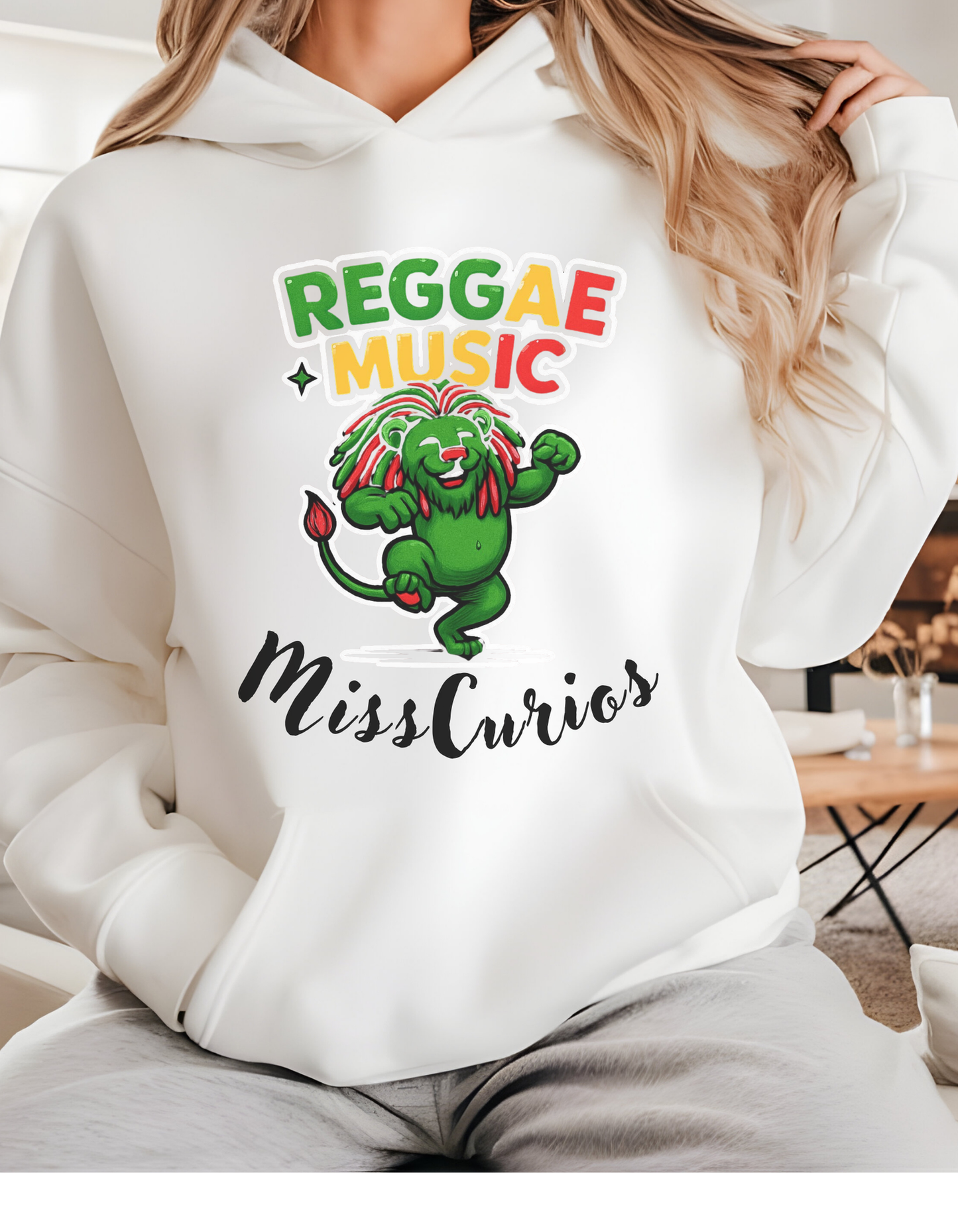 MISSCURIOS REGGAE MUSIC | WHITE | T-Shirt | Hoodie | SweatShirt