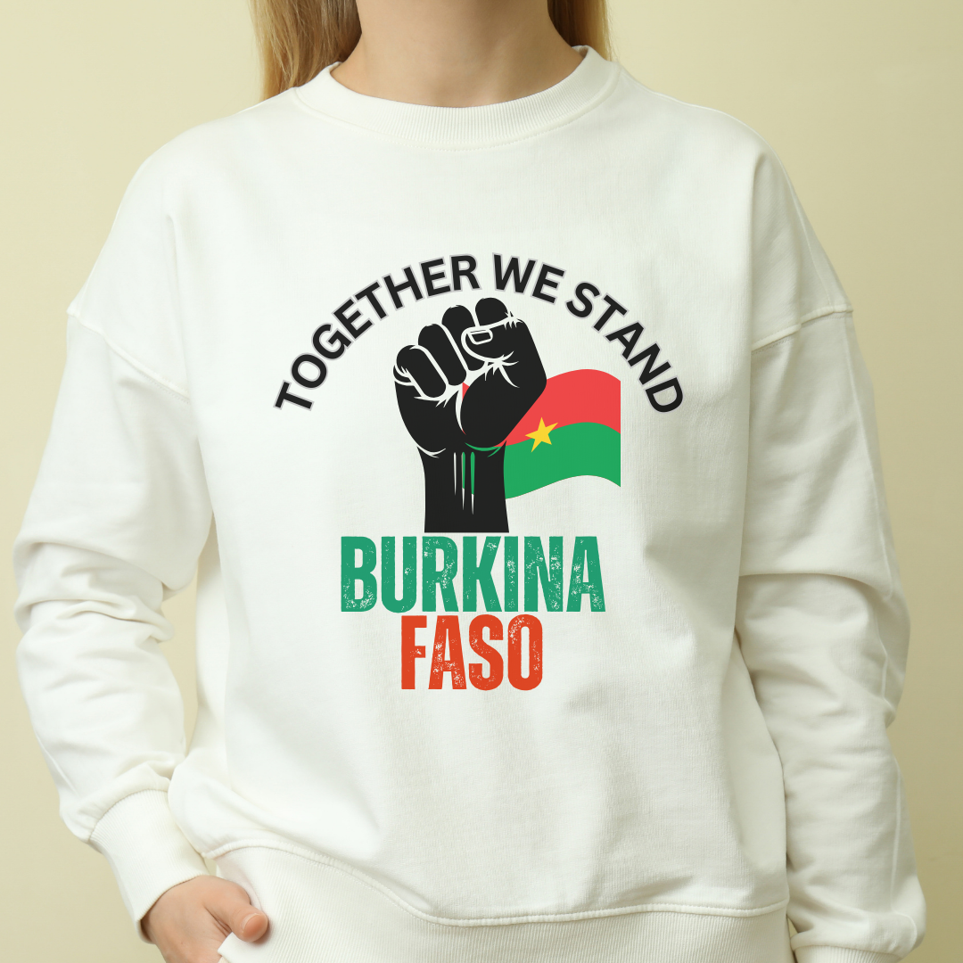 TOGETHER WE STAND BURKINA FASO | T-Shirt | Hoodie | SweatShirt