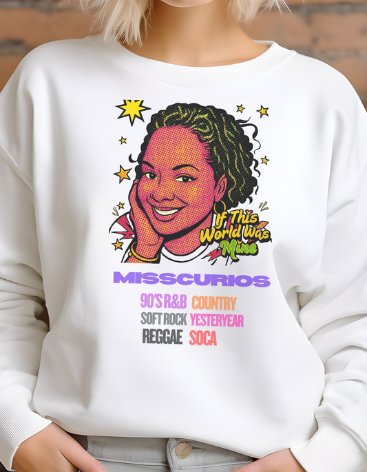 MISSCURIOS IF THIS WORLD WAS MINE MUSIC GENRES | WHITE |T-SHIRT| SWEATSHIRT| HOODIE