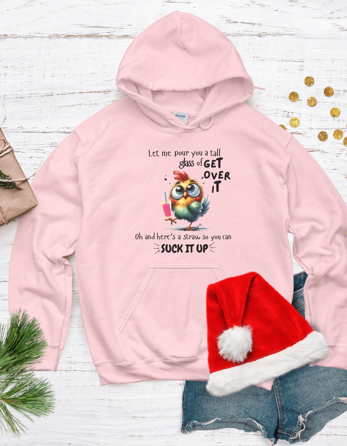 Tall Glass Of Get Over It! | T-Shirt | Hoodie | Sweatshirt