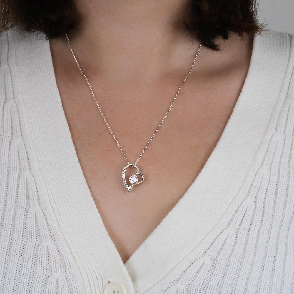 To My Dearest Daughter | Keep Me In Your Heart | Forever Love Necklace